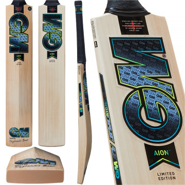 GM Aion Cricket Bat &mdash; Prime English Willow &middot; Junior Kids Boys And Girls &middot; DXM &middot; ToeTek &middot; GMNow 
