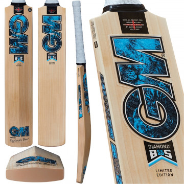 GM Diamond Lite Cricket Bat &mdash; Ben Stokes Livery &middot; 404 Lite 2&frac12; Oz / 70g Average Weight Reduction Lighter &middot; Prime English Willow &middot; Junior Kids Boys And Girls &middot; DXM &middot; ToeTek &middot; GMNow 